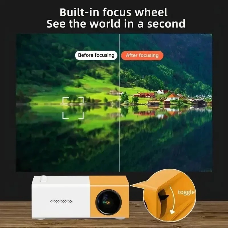 Mini Home LED Entertainment Projector